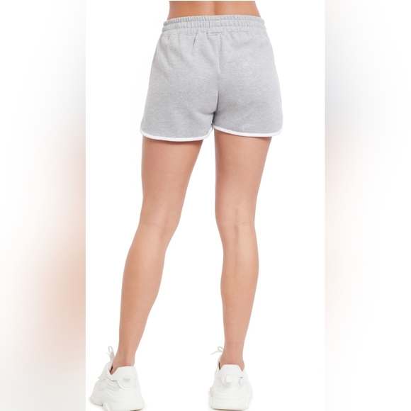 PSK COLLECTIVE Dolphin-Hem Shorts Curved Hem Varsity Plus Size 3X NWT! - Picture 5 of 14